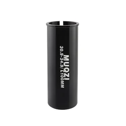 MUQZI Adjustable Bike Seatpost Tube Shim Adapter - 100mm Long (30.9 - 34.9)
