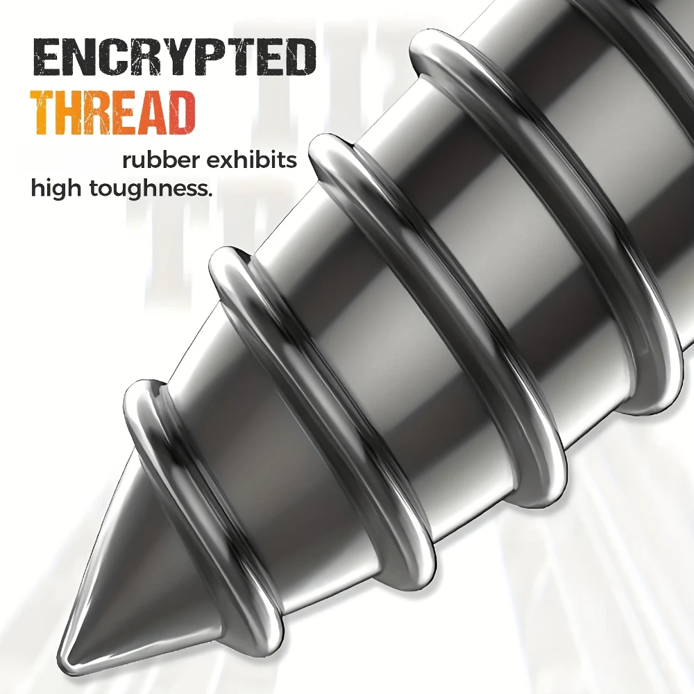 30개 타이어 수리용 고무 못 키트, 진공 타이어 수리용 고무 못 나사, 타이어 수리 플러그, 빠른 셀프 서비스 타이어 수리 도구