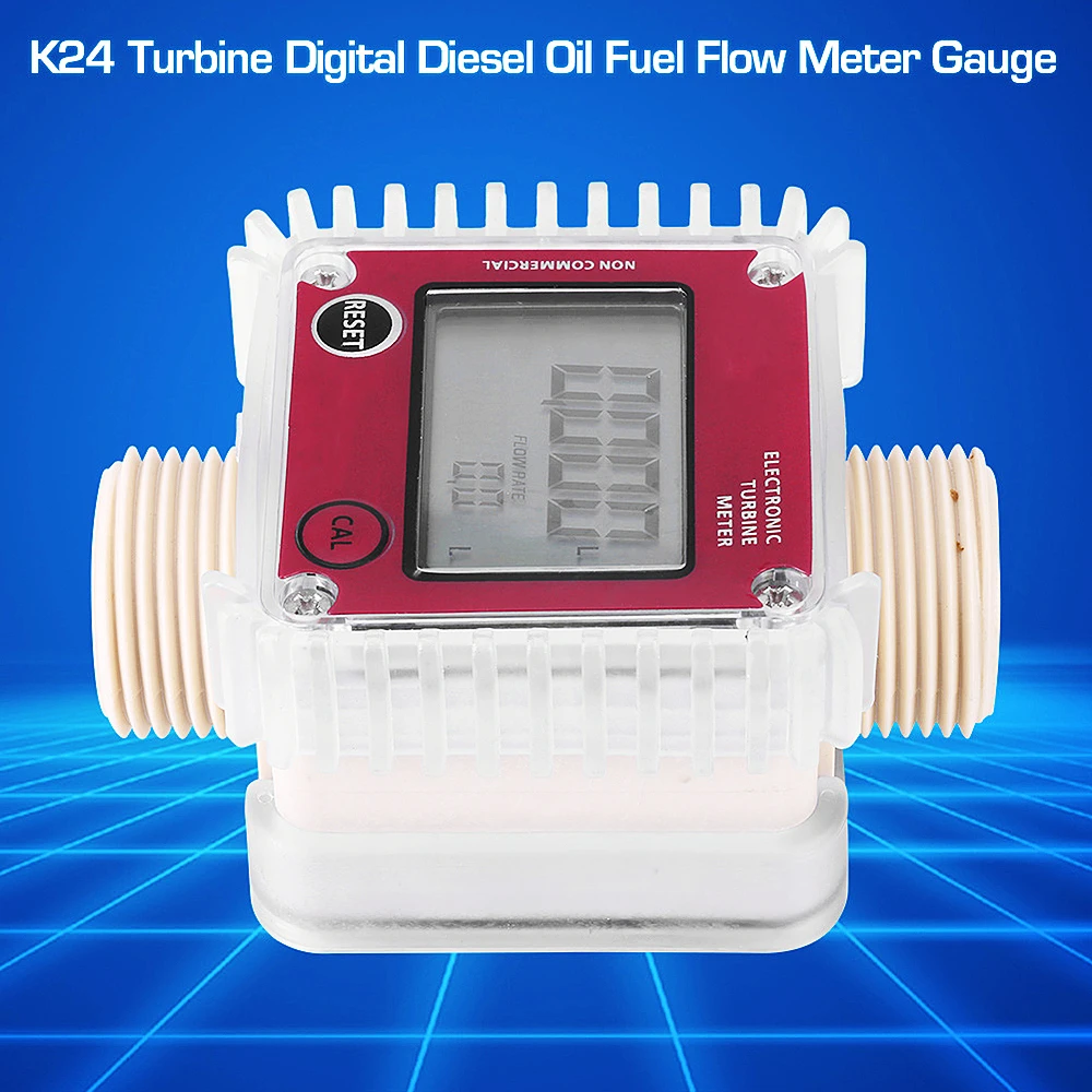 

Цифровой Измеритель Расхода Дизельного Топлива K24 с турбиной, ультразвуковой расходомер жидкости и воды для химических веществ