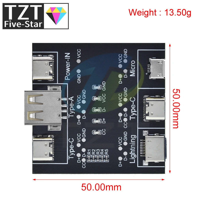 Enhanced Product Title: Universal Short Circuit Diagnostic Tool with On/Off Switching Feature and Data Cable Detection