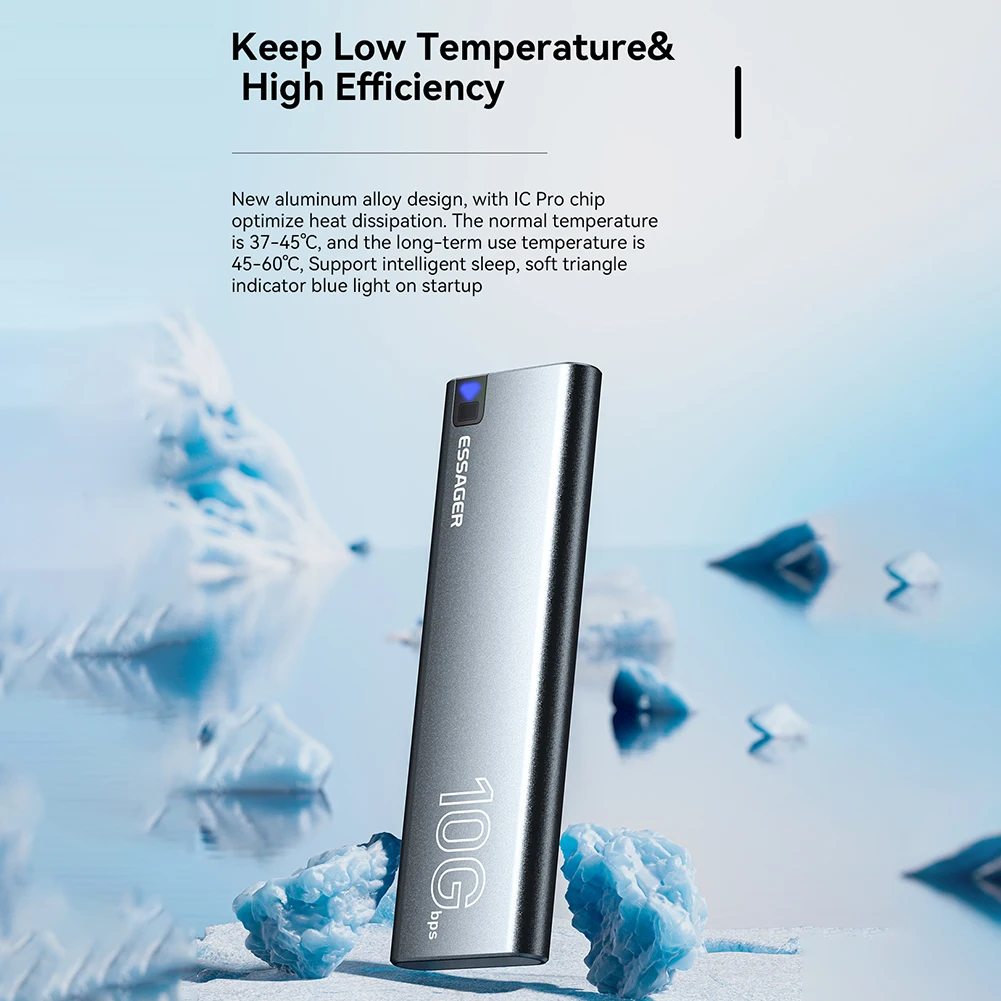  ϵ ̺ ڽ, M.2 SATA NVMe SSD ̽, 10Gbps ӵ, USB 3.2 C Ÿ, ִ 4TB ޴ ϵ ũ ڽ, ϵ ̺ Ŭ