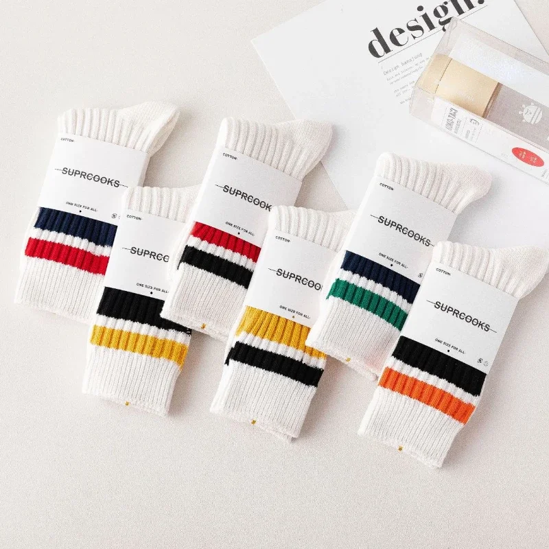 Naisidier 5 Paires Chaussettes De Sport Femme Cotons Chaussettes Hautes
