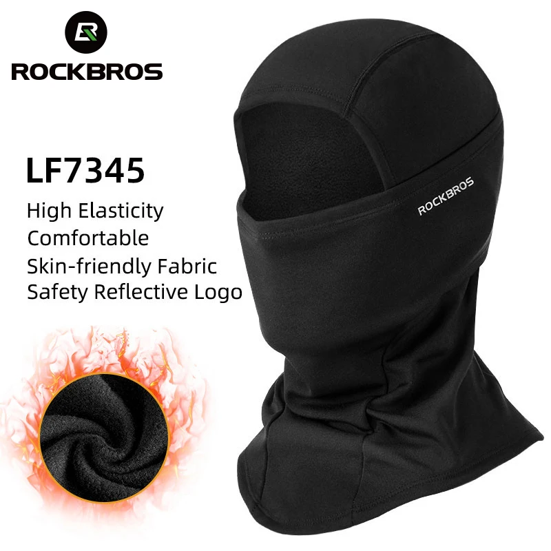 ROCKBROS-Snowboard-Face-Mask-Windproof-Warm-Outdoor-Thermal-Fleece-Ski ...