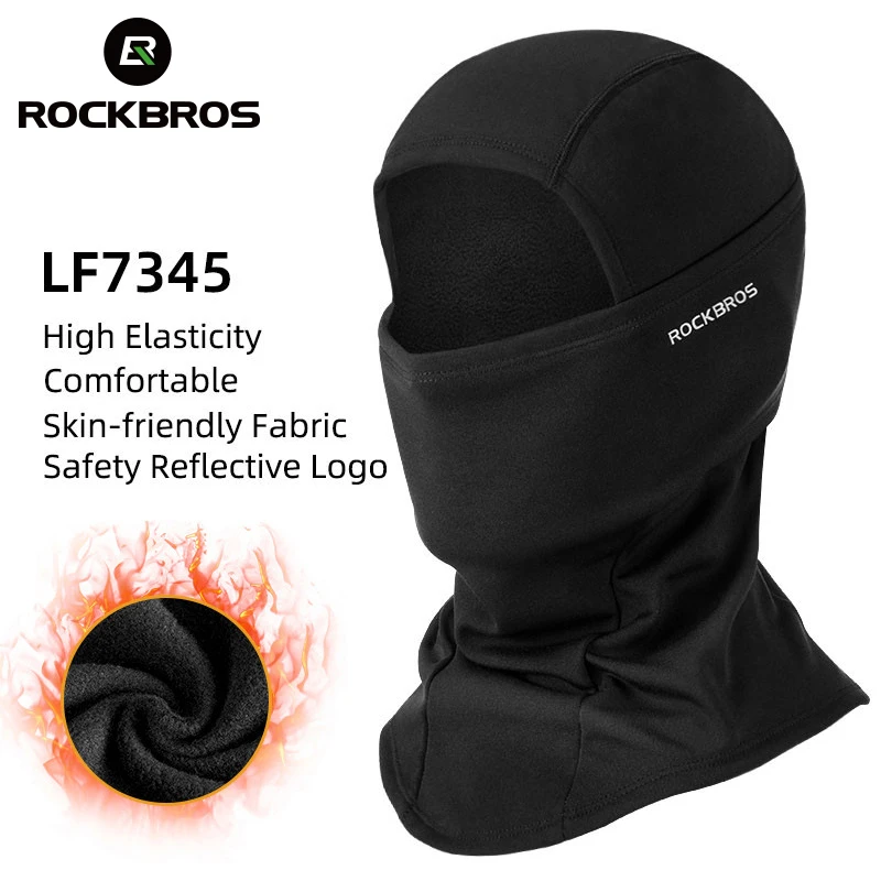 Rockbros Snowboard Face Mask Windproof Warm Outdoor Thermal Fleece Ski