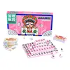 Chinese Style Mini Mahjong Set Mahjong Tiles Set Mini Game Mah-Jongg Set Travel Family Leisure Time Game Traditional 4