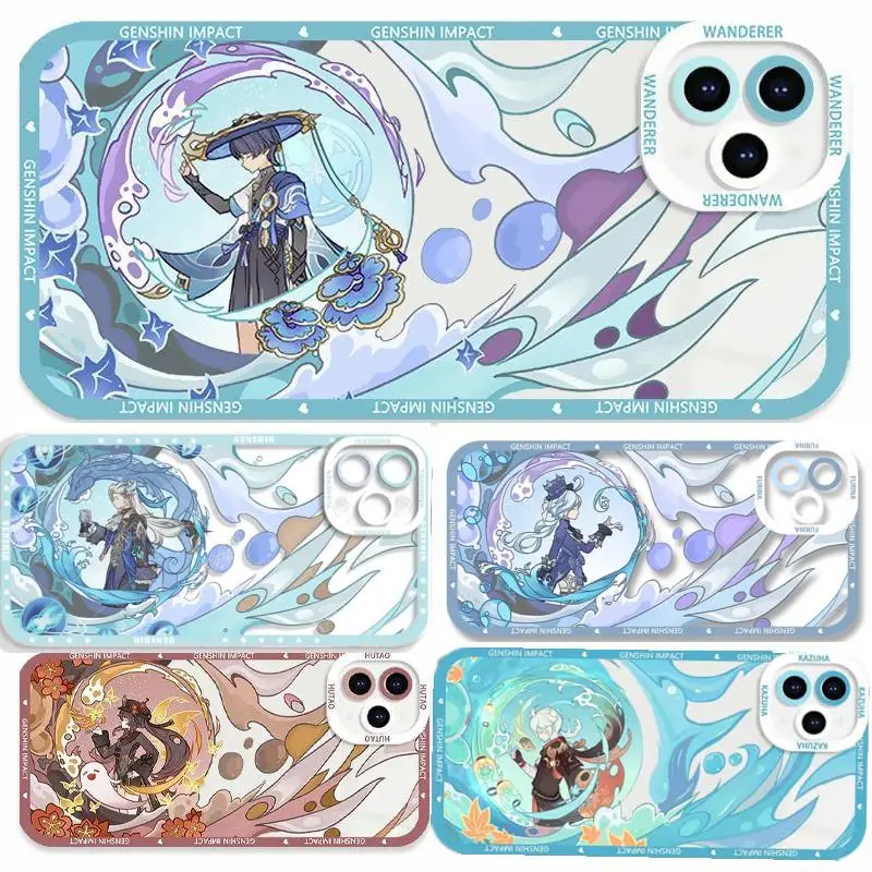 Custodia Per Iphone 15 Pro Max 11 12 13 14 Pro Max 6 6S 7 8 Plus 13 Mini Xs Max Xr Se 2022 Cover Soft Genshin Impact Furina