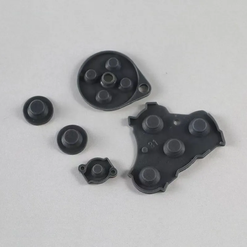 

1000sets Soft Rubber Silicon Conductive Button Pad for NGC GC Controller Replacement