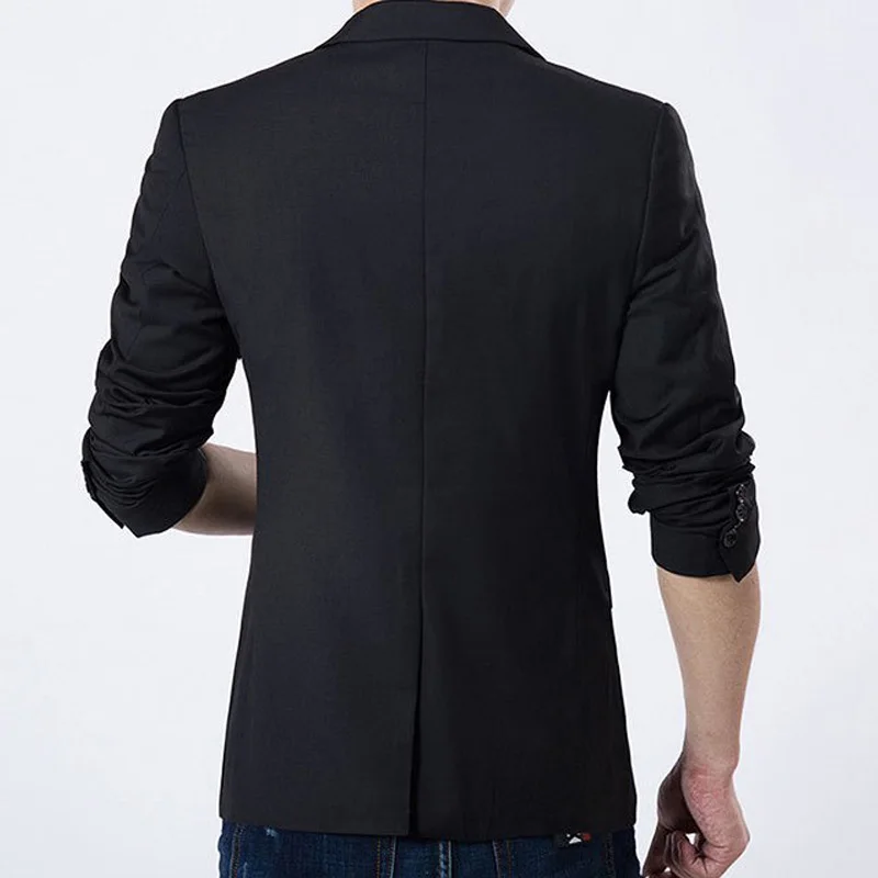 

Men's Casual Slim Fit Formal Button Suit Blazer Coat Jacket Tops Mens Wedding Tuxedos Suits Blazer Masculino Slim Clothing