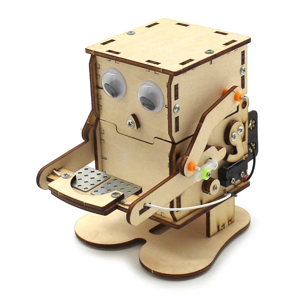 thumbnail image 1 of Juguetes científicos para hacer uno mismo, proyectos STEM educativos para niños, kits de ensamblaje en 3D de modelos de coches y barcos, rompecabezas de madera, kit de experimentos científicos, 1 of 5