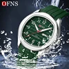 OFNS New Fashion Men's Watch Military Waterproof Automatic Date Quartz Men Watch Teenagers High Quality Leisure Sports Watch Hot 4