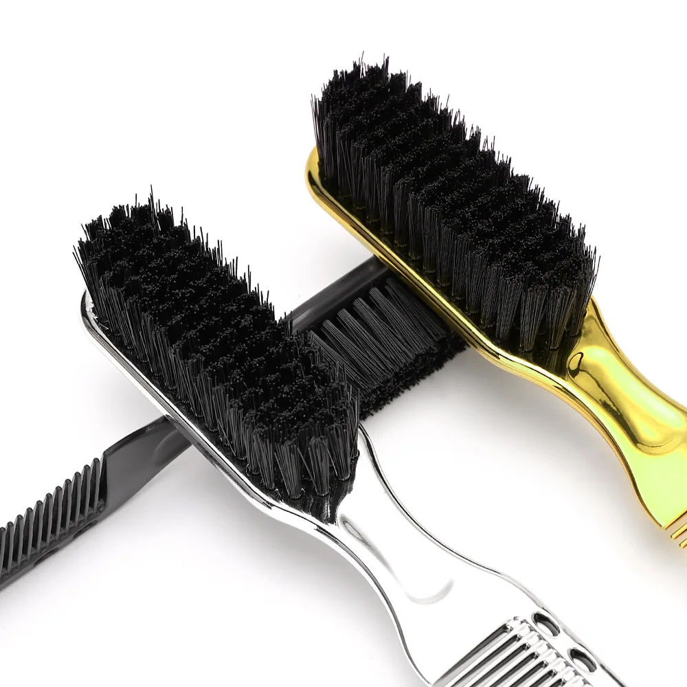 Multi functional men's beard beauty styling brush, nylon hairstyle brush, cleaning brush, suitable for hair and beard 5
