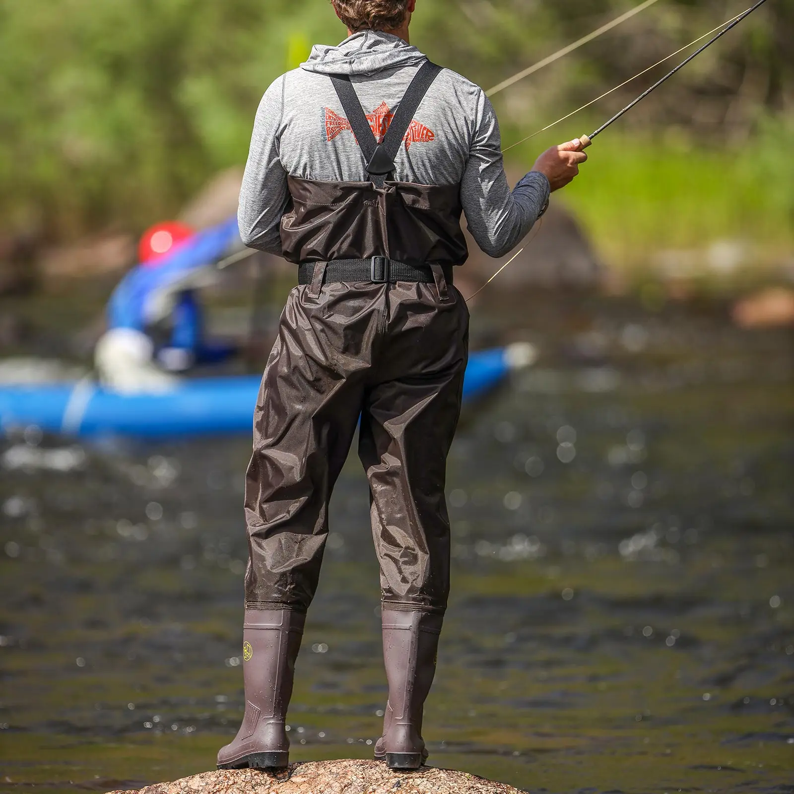 Buy HISEA Upgrade Chest Waders Fishing Waders for Men / Women Online