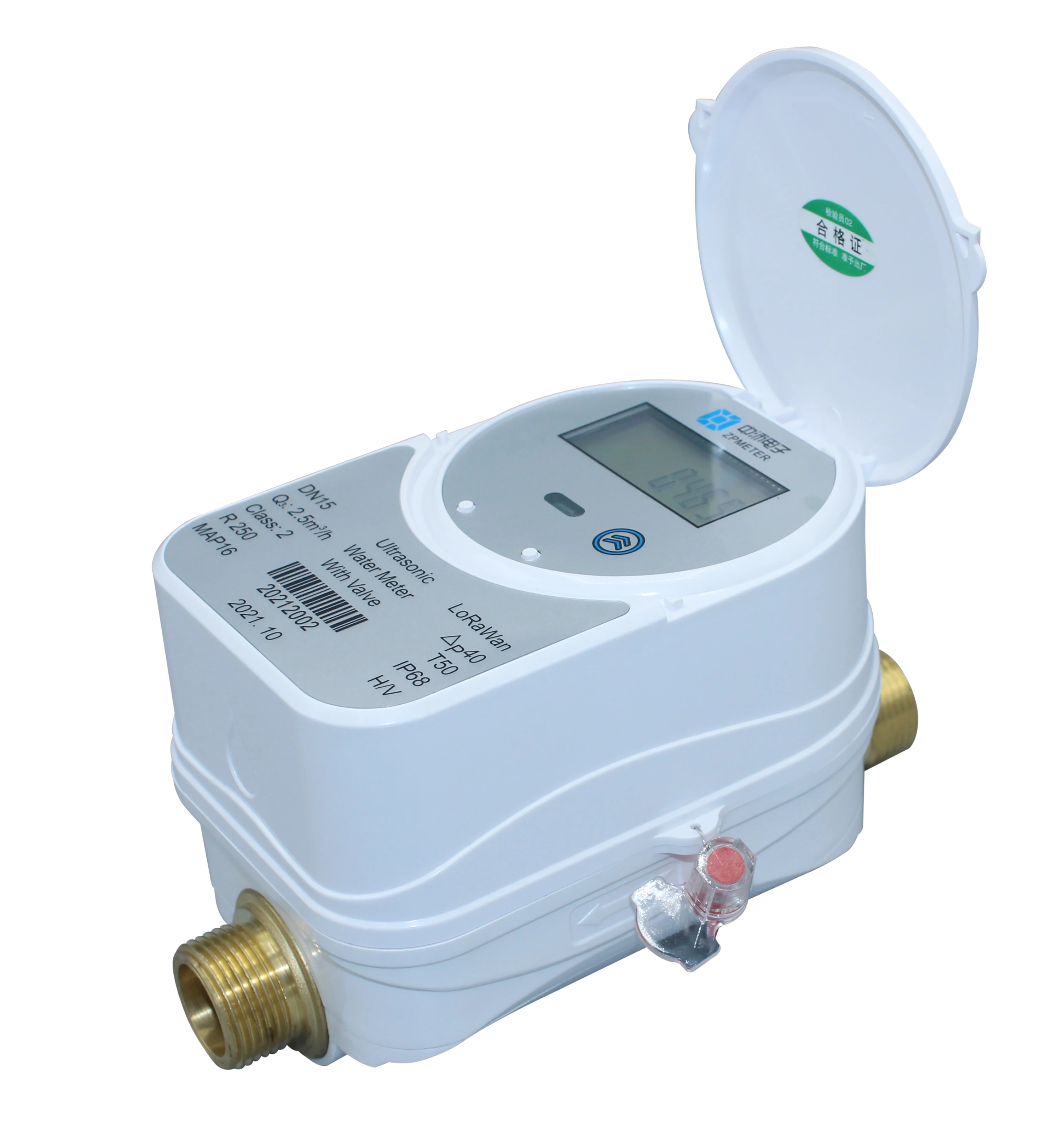 Tuya Smartlife Wireless WiFi Water Flow Monitor and Water Shutoff in 3/4 Inch Smart Ultrasonic Meter