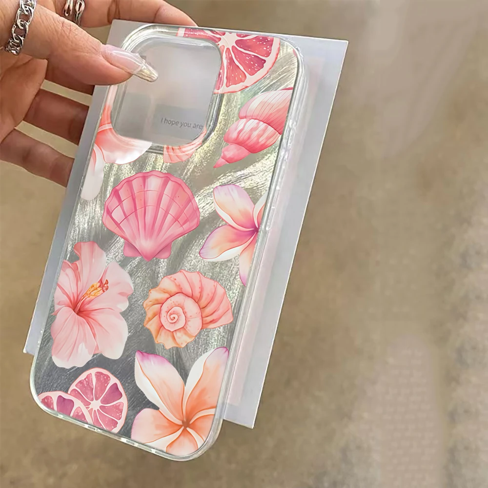 Vibrant Summer Beach Pink Phone Case Cover