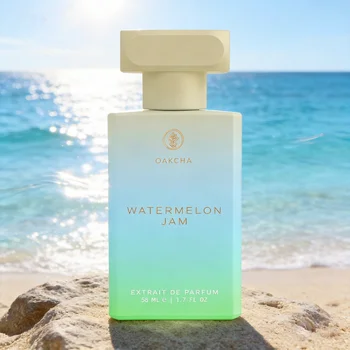 Oakcha Watermelon Jam Perfume 50ml Extrait De Parfum Long Lasting Sweet Fresh Fragrance for Women Elegant Designer Bottle Eau De
