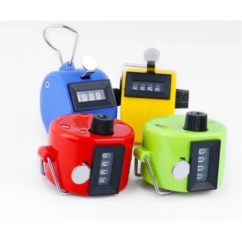 Handheld-4-Digital-Tally-Counter-Mechanical-Manual-Palm-Clicker-Number ...