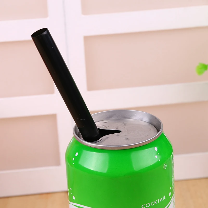 Disposable Plastic Straws 100Pcs 11mm Wide BPA Free Reusable For Boba Milkshake Smoothie Slushie Juice Bubble Tea