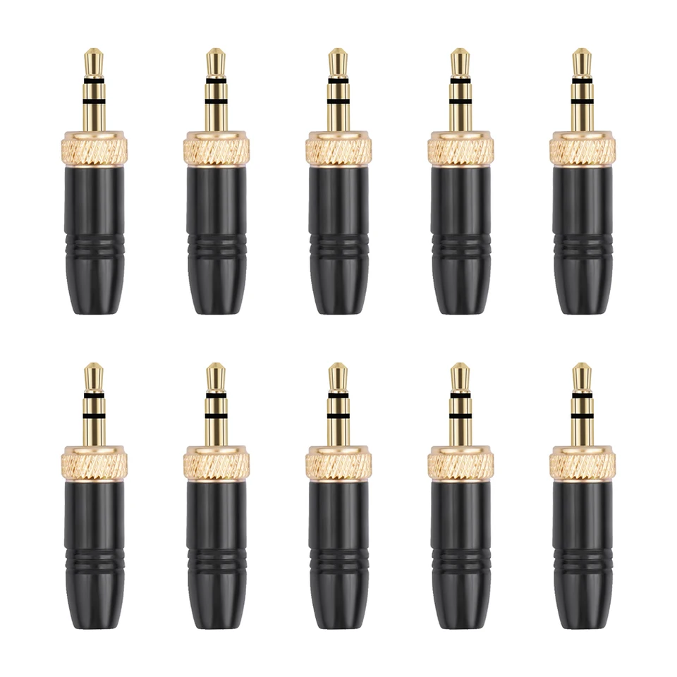 Metal 3.5mm Audio Plug for Microphone Connection