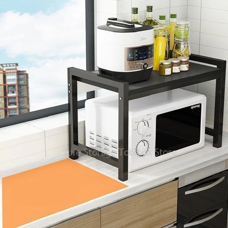  Microwave Oven Rack Kitchen Countertop Organizer