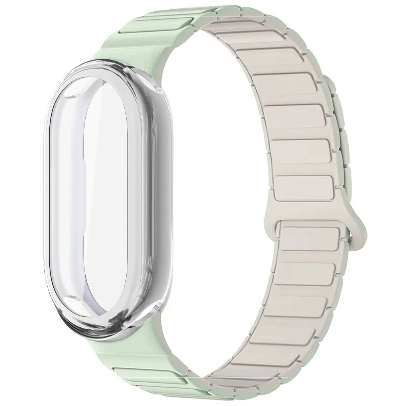 Magnetic Silicone Strap with TPU Bumper Case