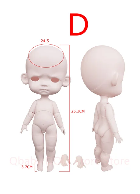 BJD Doll 1/6-niuniu Resin Doll Art Model High Quality Toy Multiple combinations 6