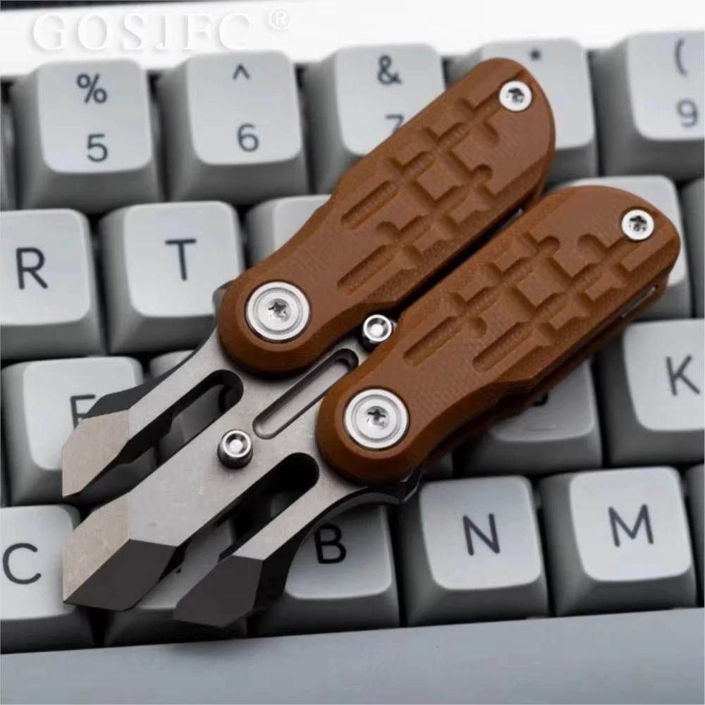 正規品」WANWU EXOSKELETON SS+G10製 フィジェットトイ WANWU 解凍