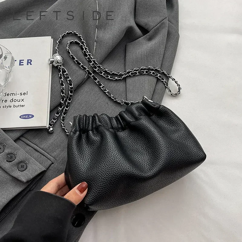 

Purses Brand PU Fashion For Women Small 2023 Design Female Handbags New Leather And LEFTSIDE Y2k Crossbody Bags