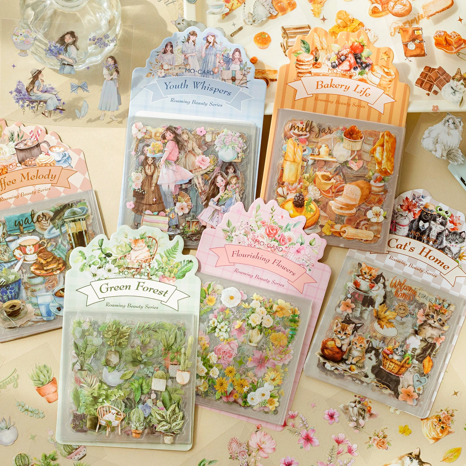 6 упаковок/партия, наклейки для домашних животных