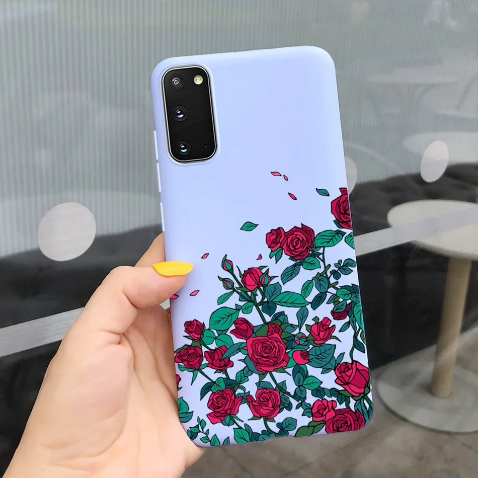 Fashion Girl Flower Candy Color Silicone Phone Case