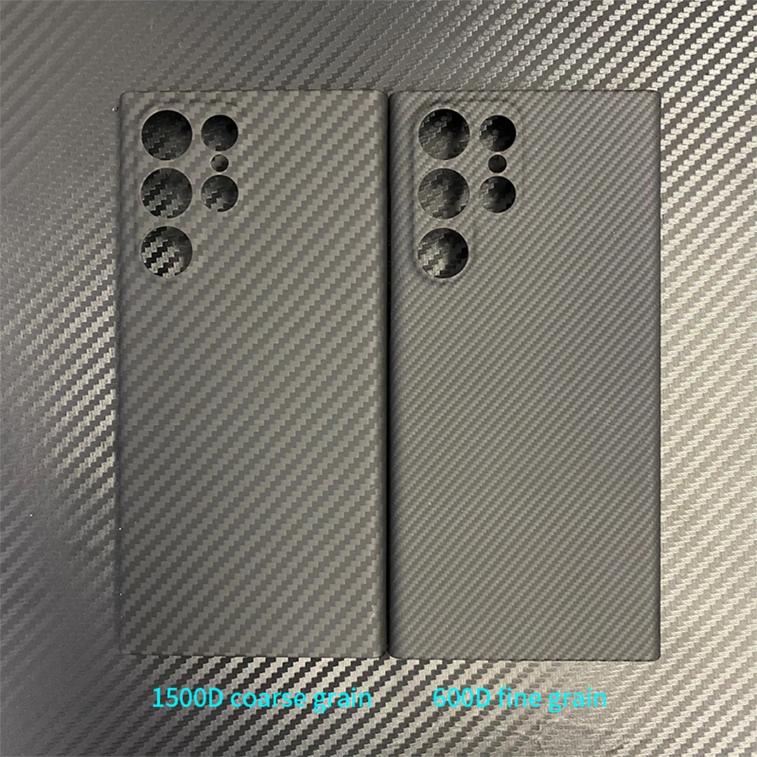 Carbon Case for Samsung Galaxy S22 S23 Ultra, Aramid Fiber Material, Ultra-Thin, Niche, Protective Cover