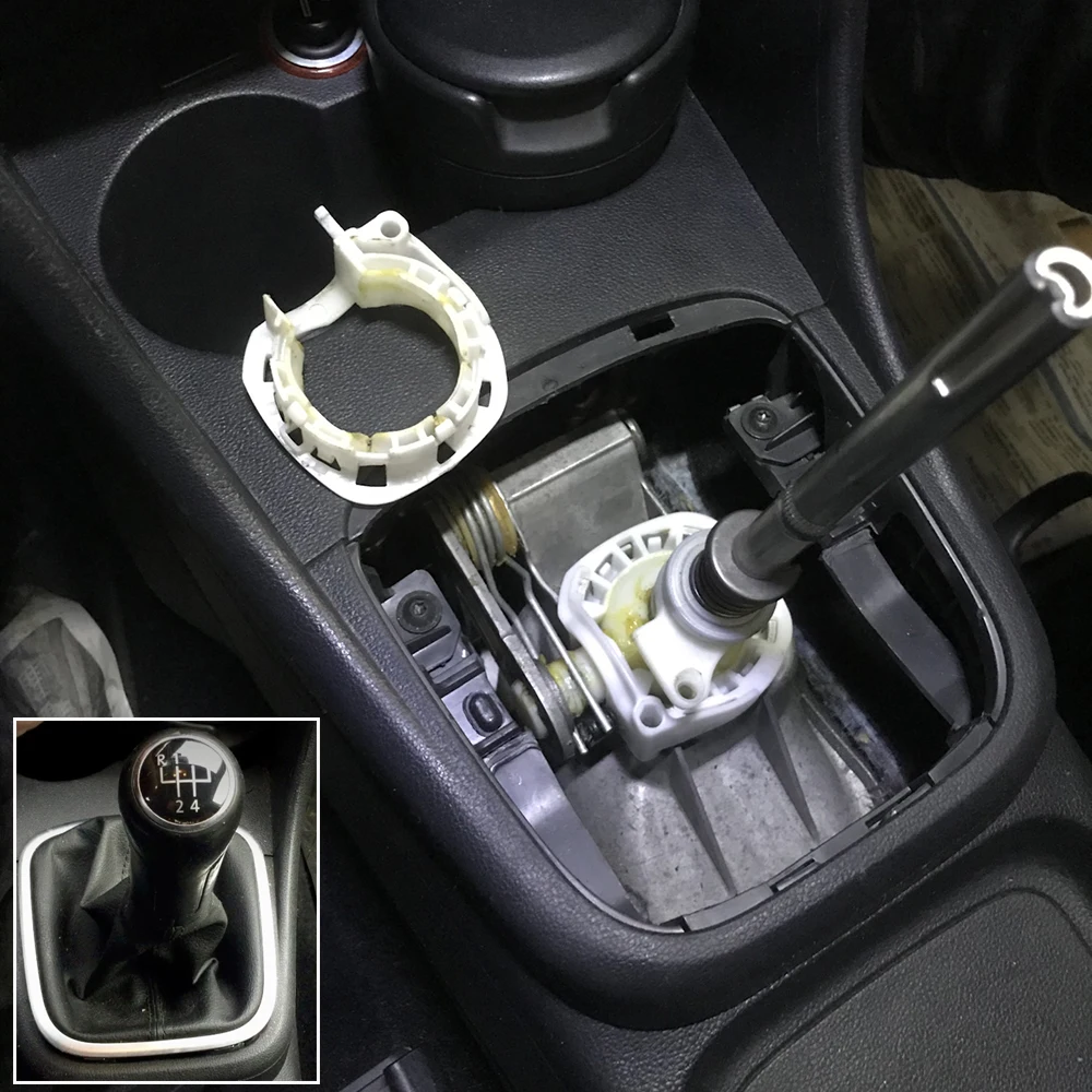 Gear Shifter For Seat Ibiza MK3 MK4 6L 6J 2002-2018 Gear Shift Lever Selector GearBox Socket Bush Shell Spring Bearing kit