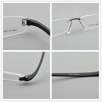 TR90 Титановая оправа для очков для мужчин и женщин 5069 Винтажная квадратная оправа для очков для близорукости по рецепту 2025 Оптические очки для чтения — изображение 5