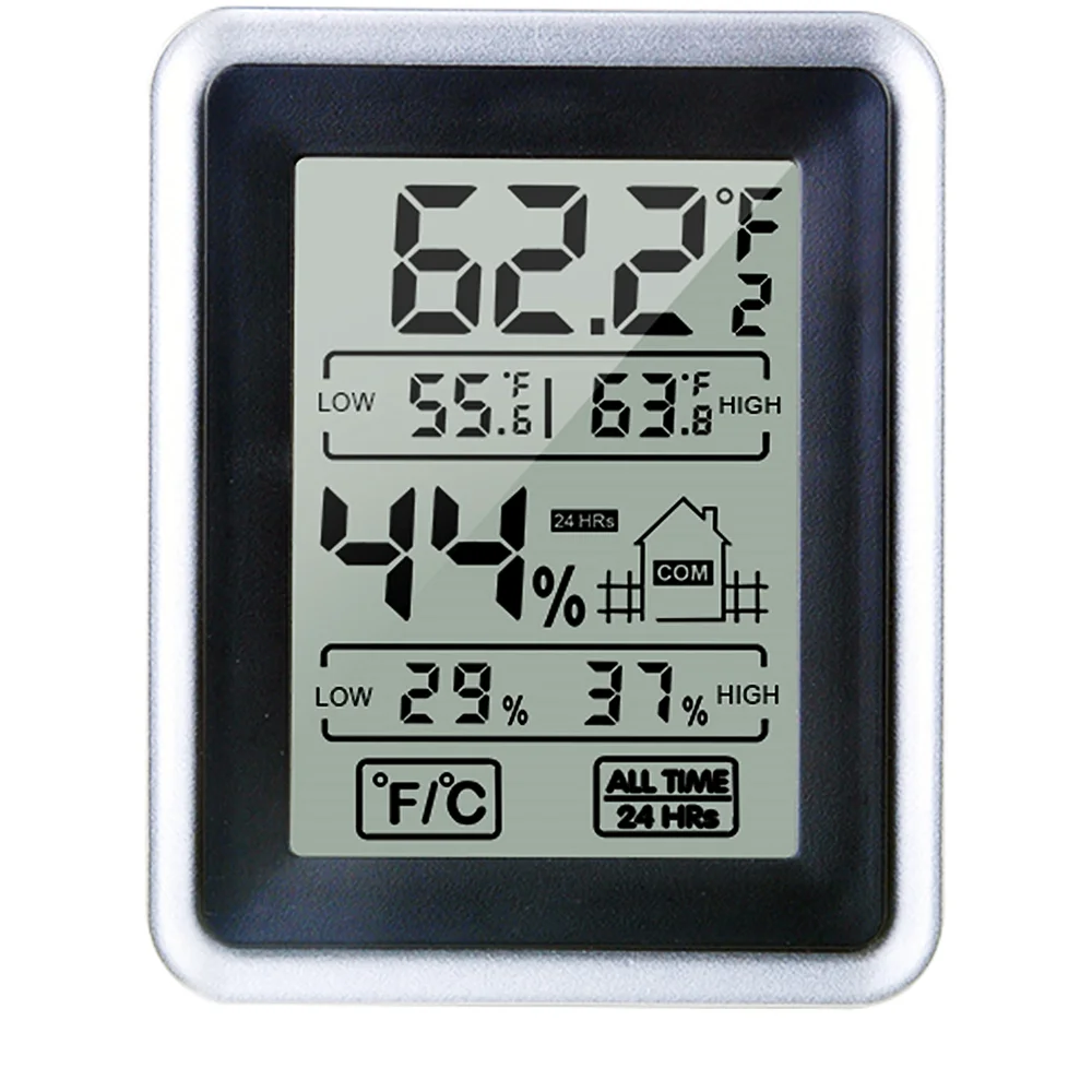New Mini LCD Digital Thermometer Hygrometer Temperature Indoor Convenient Temperature Sensor Humidity Meter Gauge Instruments
