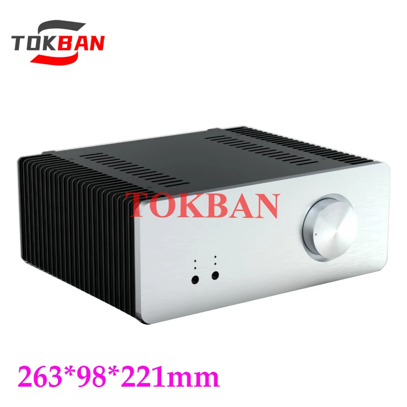 tokban-audio-todo-o-chassi-do-amplificador-de-potencia-de-aluminio-com-radiador-diy-hifi-amp-case-shell-263-98-221mm-1969