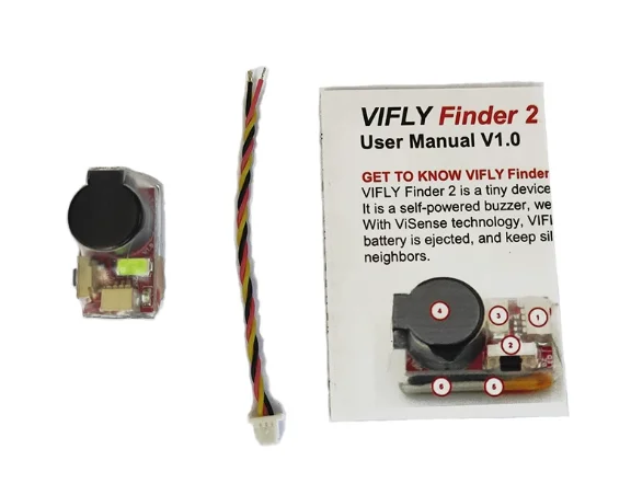 Vifly Finder 2 FPV Crossover Aircraft Fixed Wing Drone Buzzer Remote Control Search And Loss Prevention Device
