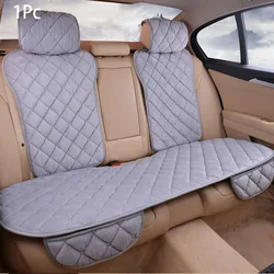 Car Seat Back Cushion: Premium Anti - Scratch Baby Seat Protector Pad (Rear Gray)