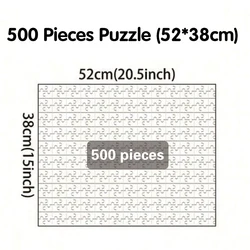 Personalized Custom Photo Puzzle - Unique Gift (500 pieces puzzle)