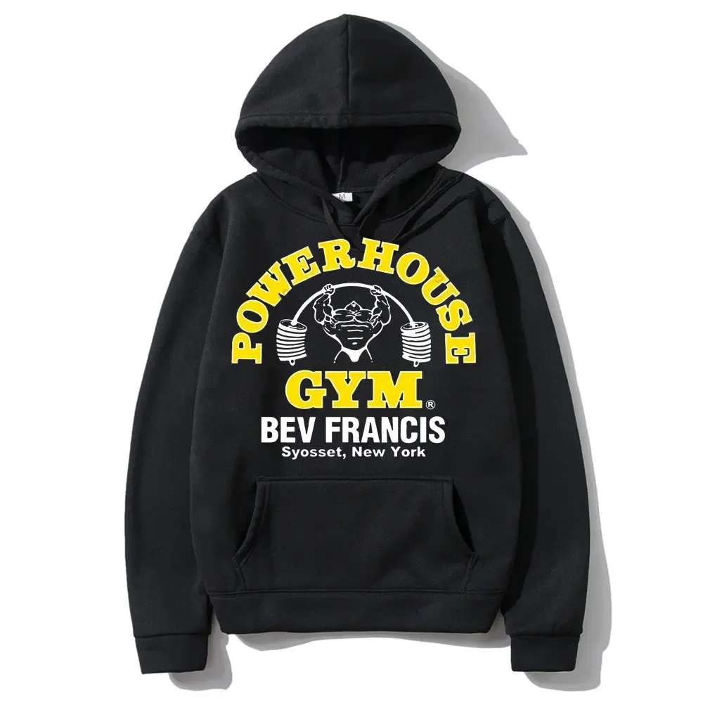 

Powerhouse Gym Harajuku Geek Funny Hoodie Men's Women's Fashion EU Size Cotton Hoodies Oversized Long Sleeve Sweatshirt Tops