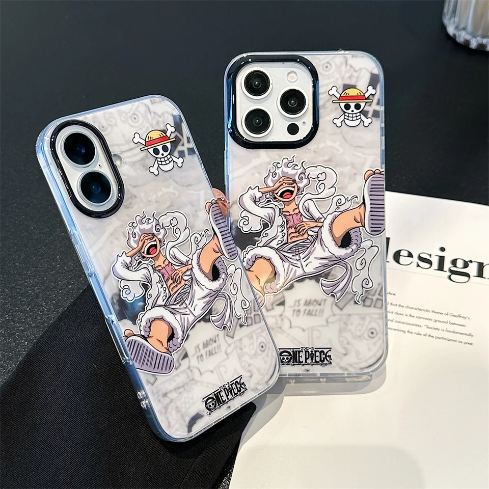 Anime Cartoon One Piece Luffy Silicone Phone Case For iPhone Anime Cartoon One Piece Luffy Silicone Phone Case For iPhone