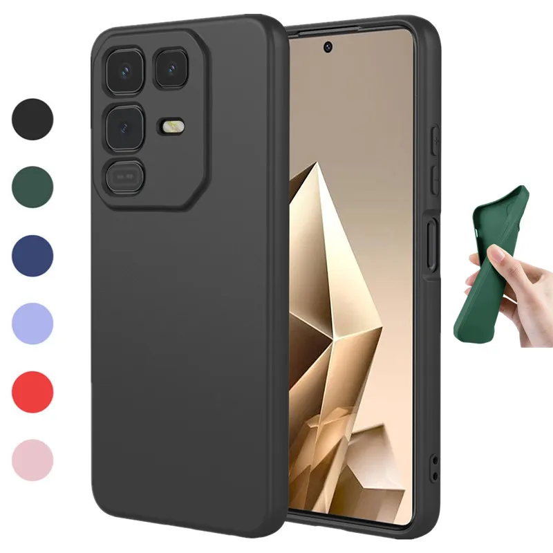 Flexible Liquid Silicone Protective Phone Case - Premium Cover Bumper