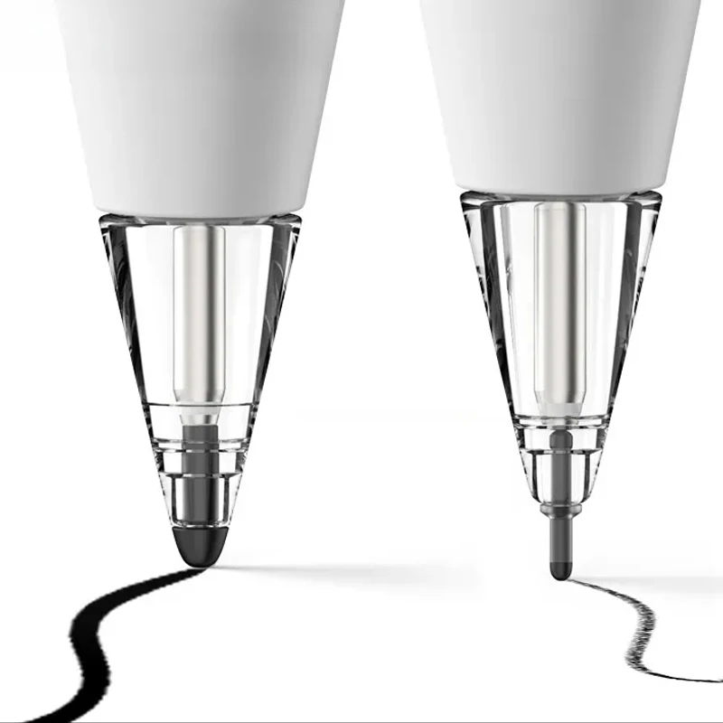 Punte Di Matita Di Ricambio Premium Per Apple Pencil 1St/2Nd Gen Ipad Pro Pencil Apple Pen Matita Hb Silent Silicone Nib Di Ricambio