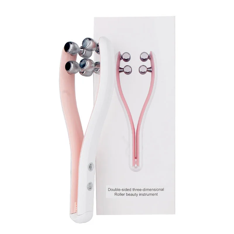 EMS Face Lifting Roller Y Shape Face Lifting Device V Face Shaped Facial Massager Facial Lift Up Belt Home Use Beauty Tool