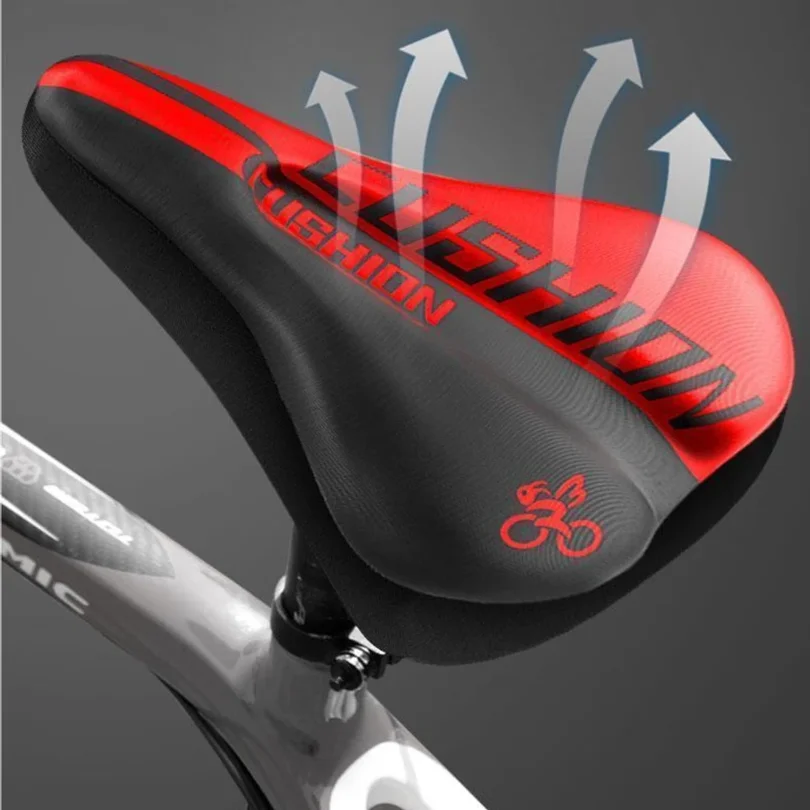 Bicycle Saddle Cover Bicycle Seat Cover Bicycle Seat Cushion MTB Mountain Bicycle Silicone Cushion Road Seat Cover