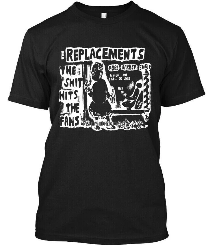 

Limited Nwt! The Replacements The Hits The Fans College Rock Band T-Shirt S-4Xl