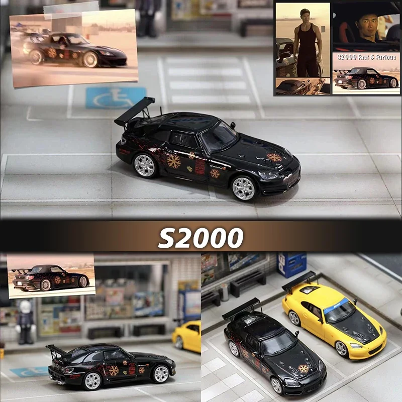 

SW 1:64 S2000 F & F ложка, литый под давлением Коллекционная модель автомобиля, уличное оружие