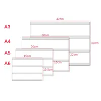 A3 A4 A5 A6 Size LED Combination Night Light Box Lamp DIY Black Letters Cards USB or AA dry Battery Cinema Lightbox Gift lantern 2
