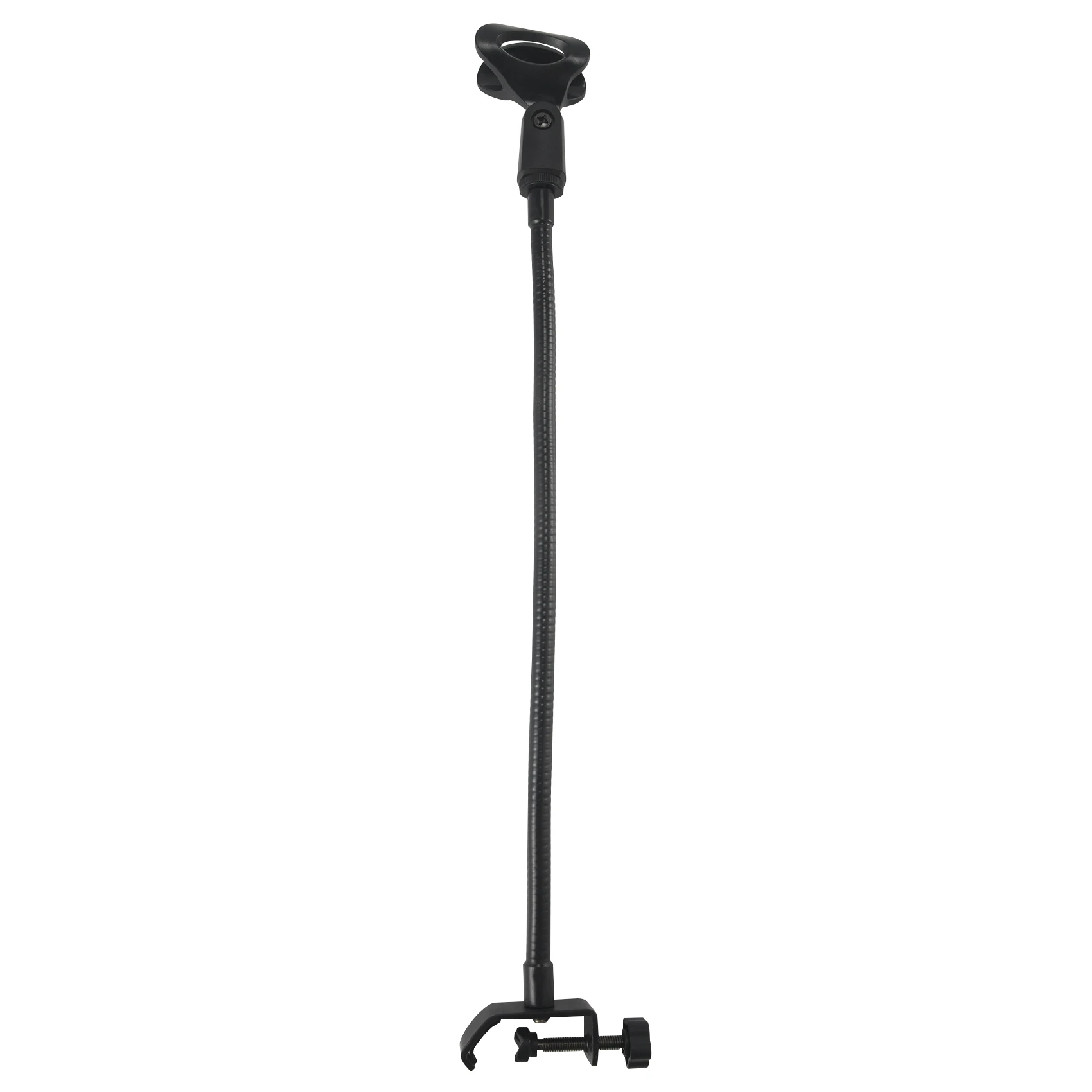 Flexible Gooseneck Microphone Stand with Desk Clamp for Radio Broadcasting Studio Live Broadcast