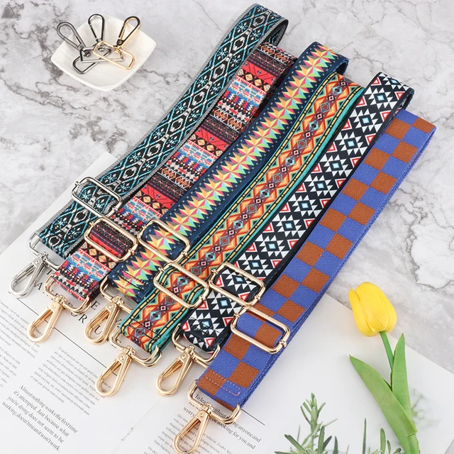 Purse Straps Replacement Crossbody Adjustable Woven Bag Shoulder Strap Wide  Jacquard Camera Strap For Bag 3.8cm Phone Strap - AliExpress