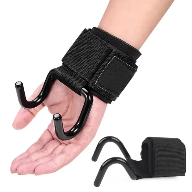 Pull-up Wrist Support Hook Grip Hook Trainer, Adjustable Wrist Hook Exercise Gloves, Fitness Non-Slip Wrist Grip Hook Gloves Pull-up Wrist Support Hook Grip Hook Trainer, Adjustable Wrist Hook Exercise Gloves, Fitness Non-Slip Wrist Grip Hook Gloves