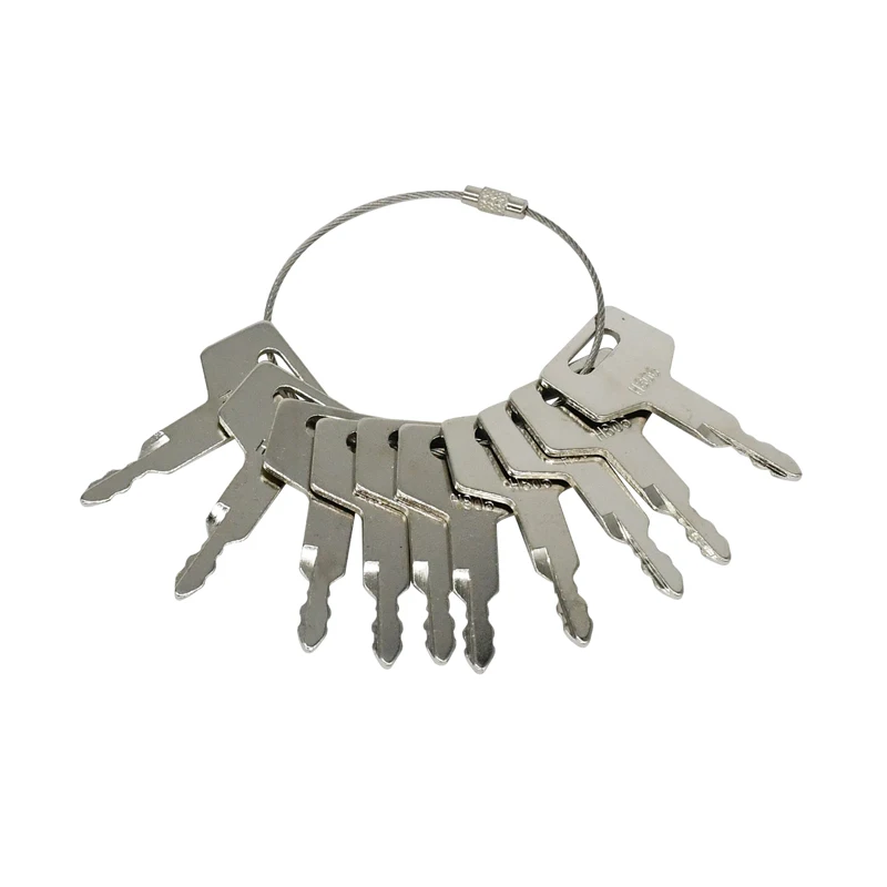 50pcs Ignition Keys H806 17001-00019 180845 Compatible With Hitachi Excavator Key Compatible With Grader Dozer